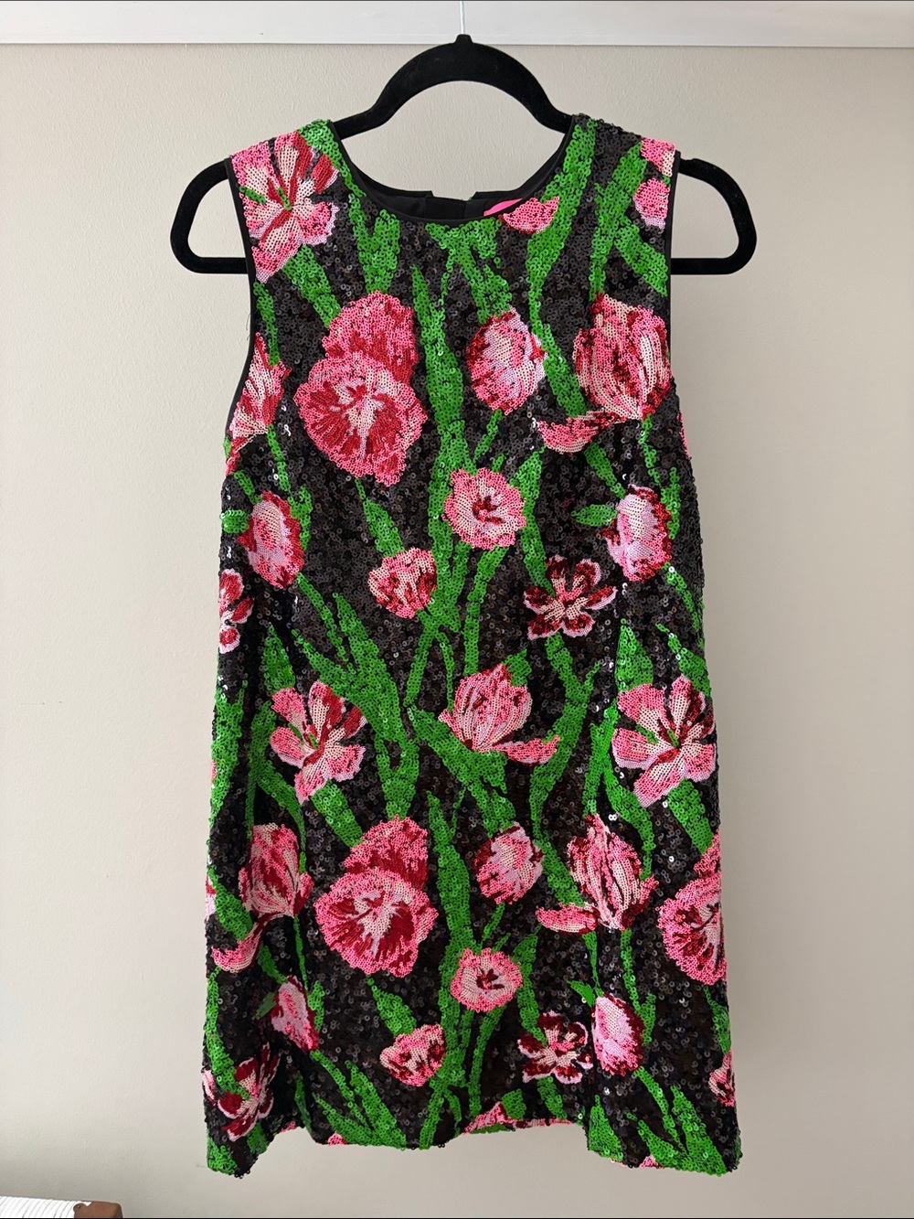 Lilly Pulitzer size 0 Floral Sequin Dress